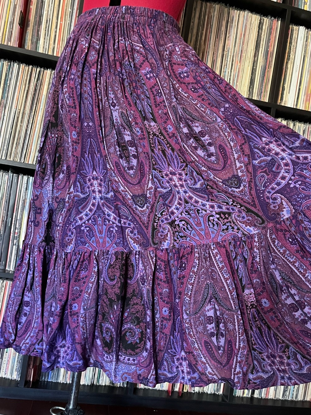 Paisley Prairie BoHo Sedona Western Purple Spinner ๐ - Picture 4 of 7
